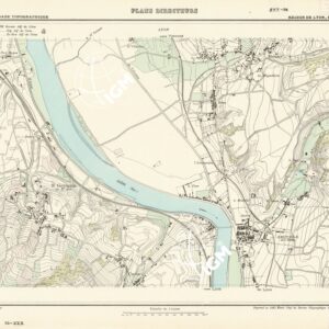 PLANS DIRECTEURS - REGION DE LYON FEUILLE 12