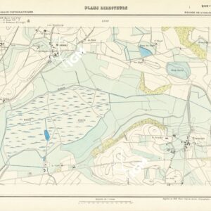 PLANS DIRECTEURS - REGION DE LYON FEUILLE 14