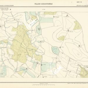 PLANS DIRECTEURS - REGION DE LYON FEUILLE 15
