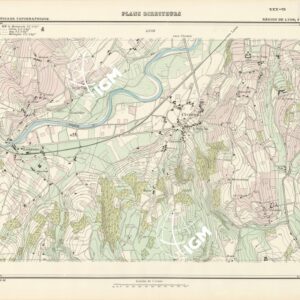 PLANS DIRECTEURS - REGION DE LYON FEUILLE 25