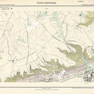 PLANS DIRECTEURS - REGION DE LYON FEUILLE 30