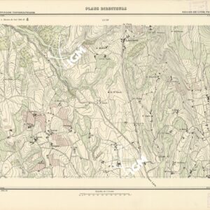 PLANS DIRECTEURS - REGION DE LYON FEUILLE 41