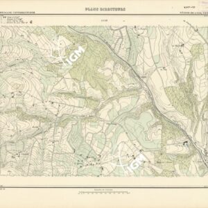 PLANS DIRECTEURS - REGION DE LYON FEUILLE 55