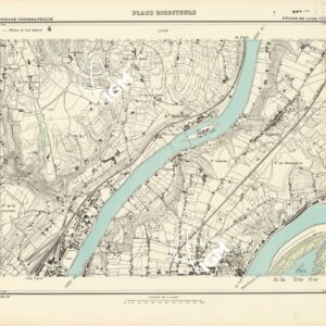 PLANS DIRECTEURS - REGION DE LYON FEUILLE 57