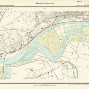 PLANS DIRECTEURS - REGION DE LYON FEUILLE 58