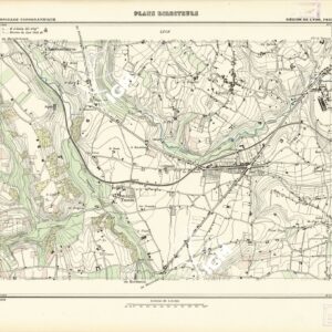 PLANS DIRECTEURS - REGION DE LYON FEUILLE 71
