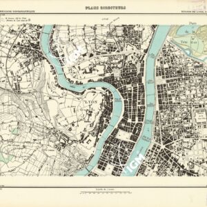 PLANS DIRECTEURS - REGION DE LYON FEUILLE 72