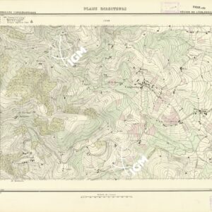 PLANS DIRECTEURS - REGION DE LYON FEUILLE 84