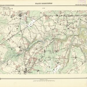 PLANS DIRECTEURS - REGION DE LYON FEUILLE 85