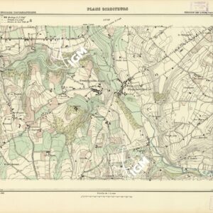 PLANS DIRECTEURS - REGION DE LYON FEUILLE 86