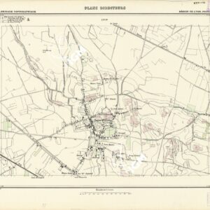PLANS DIRECTEURS - REGION DE LYON FEUILLE 104