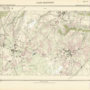 PLANS DIRECTEURS - REGION DE LYON FEUILLE 130