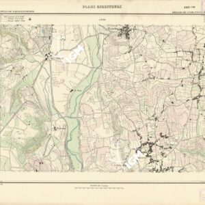 PLANS DIRECTEURS - REGION DE LYON FEUILLE 131