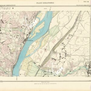 PLANS DIRECTEURS - REGION DE LYON FEUILLE 132