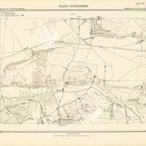 PLANS DIRECTEURS - REGION DE LYON FEUILLE 134