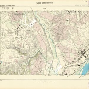 PLANS DIRECTEURS - REGION DE LYON FEUILLE 146