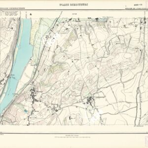 PLANS DIRECTEURS - REGION DE LYON FEUILLE 147