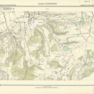 PLANS DIRECTEURS - REGION DE LYON FEUILLE 149