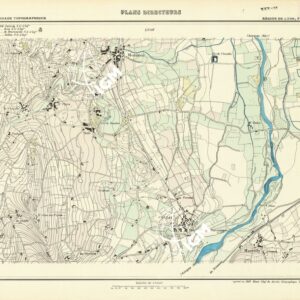 PLANS DIRECTEURS - REGION DE LYON FEUILLE 10