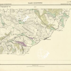 PLANS DIRECTEURS - REGION DE LYON FEUILLE 150