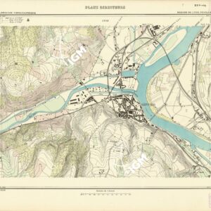 PLANS DIRECTEURS - REGION DE LYON FEUILLE 161