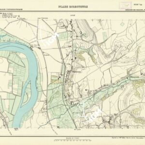 PLANS DIRECTEURS - REGION DE MACON FEUILLE 447