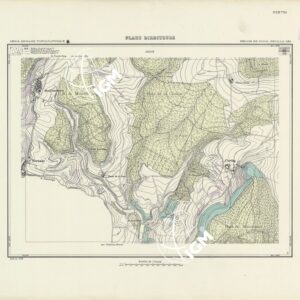 PLANS DIRECTEURS - REGION DE DIJON FEUILLE 253