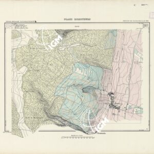 PLANS DIRECTEURS - REGION DE DIJON FEUILLE 254