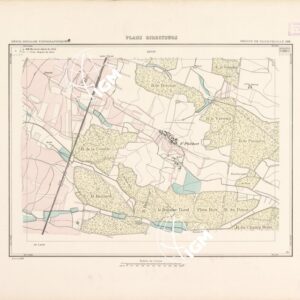 PLANS DIRECTEURS - REGION DE DIJON FEUILLE 255