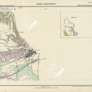 PLANS DIRECTEURS - REGION DE GRENOBLE FEUILLE 16