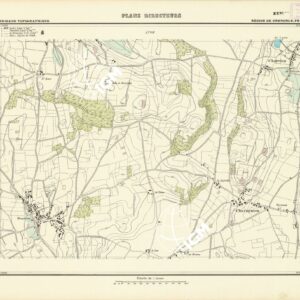 PLANS DIRECTEURS - REGION DE GRENOBLE FEUILLE 77