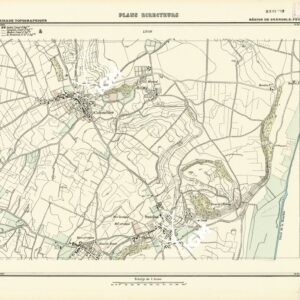 PLANS DIRECTEURS - REGION DE GRENOBLE FEUILLE 92