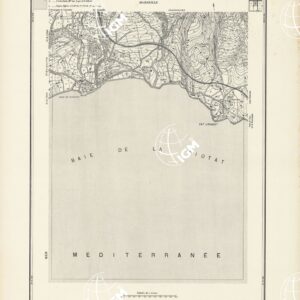 PLANS DIRECTEURS - REGION DE TOULON FEUILLE IV N°1b