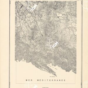 PLANS DIRECTEURS - REGIONE DE MARSEILLE FEUILLE XXIII N°3c