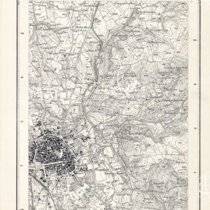 PLANS DIRECTEURS - AIX N.O. XXXII 44 N°1b