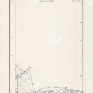 PLANS DIRECTEURS - FEUILLE DE MONTLUEL XXXI 31 N°2b