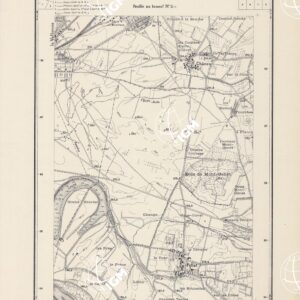 PLANS DIRECTEURS - FEUILLE DE MONTLUEL XXXI 31 N°2c