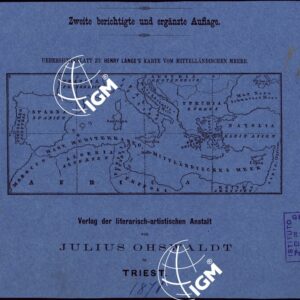 LAND-UND SEEKARTE DES MITTELLANDISCHEN MEERES - QUADRO D'UNIONE