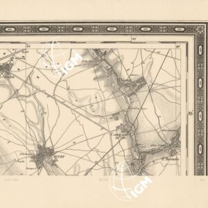 TABLEAU D'ASSEMBLAGE DES FEUILLES DE LA CARTE DU DEPARTEMENT DE LA SEINE - MITRY N°6