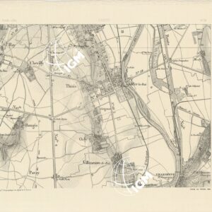 TABLEAU D'ASSEMBLAGE DES FEUILLES DE LA CARTE DE DEPARTEMENT DE LA SEINE - CHOISY N°28