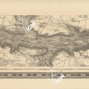 TABLEAU D'ASSEMBLAGE DES FEUILLE DE LA CARTE DU DEPARTEMENT DE LA SEINE - ORSAY N°32