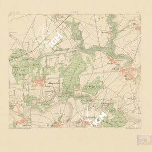 TABLEAU D'ASSEMBLAGE DES FEUILLES DE LA CARTE DU DEPARTEMENT DE LA SEINE - CLAYE FEUILLE 12