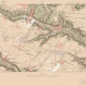 TABLEAU D'ASSEMBLAGE DES FEUILLES DE LA CARTE DU DEPARTEMENT DE LA SEINE - BUC FEUILLE 26