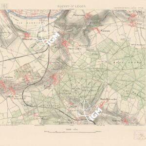 TABLEAU D'ASSEMBLAGE DES FEUILLES DE LA CARTE DU DEPARTEMENT DE LA SEINE - BOISSY S. LEGER FEUILLE 29