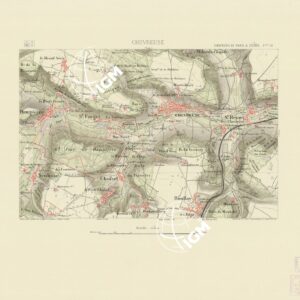 TABLEAU D'ASSEMBLAGE DES FEUILLES DE LA CARTE DU DEPARTEMENT DE LA SEINE - CHEVREUSE FEUILLE 31