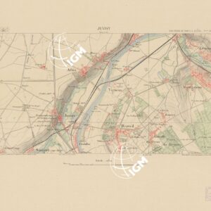 TABLEAU D'ASSEMBLAGE DES FEUILLES DE LA CARTE DU DPARTEMENT DE LA SEINE - JUVISY FEUILLE 34
