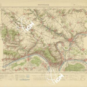 NOUVELLE CARTE DE FRANCE - XXII 13 -  PONTOISE