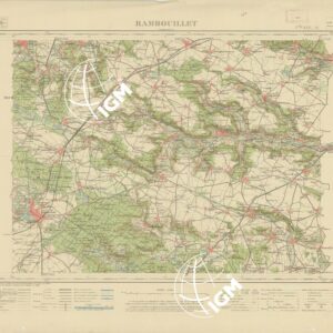 NOUVELLE CARTE DE FRANCE - XXII 15 - RAMBOUILLET