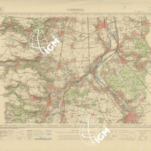 NOUVELLE CARTE DE FRANCE -  XXIII 15 - CORBEIL