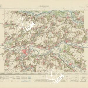 NOUVELLE CARTE DE FRANCE - XXVI 11 -  SOISSONS